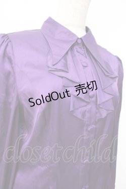 画像4: With Puji / Night of Thorns ブラウス L パープル Y-25-09-16-008-EL-BL-SZ-ZY