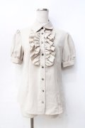 NO.S PROJECT / リリーブラウス L ベージュ Y-25-09-16-009-LO-BL-SZ-ZY