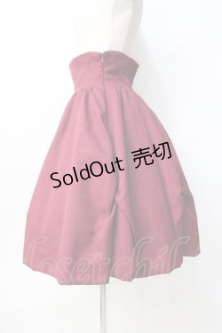 画像2: NO.S PROJECT / 二次元と運命が交差するスカート M ボルドー Y-25-09-16-093-LO-SK-SZ-ZY