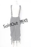 Ozz Croce / サスペンダー付きパンツ  黒 Y-25-09-16-097-OO-PA-SZ-ZY