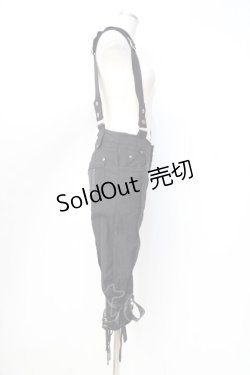 画像2: Ozz Croce / サスペンダー付きパンツ  黒 Y-25-09-16-097-OO-PA-SZ-ZY