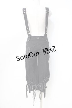 画像3: Ozz Croce / サスペンダー付きパンツ  黒 Y-25-09-16-097-OO-PA-SZ-ZY