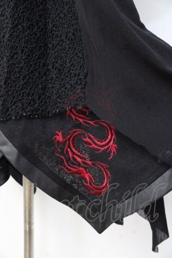 画像5: Ozz On / 龍pt異素材切替2WAYスカート  黒 Y-25-09-16-098-OO-SK-SZ-ZY