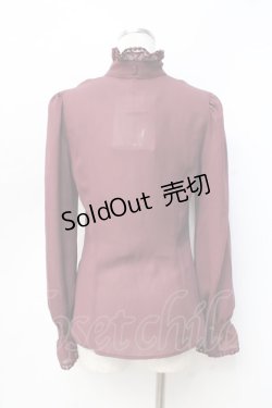 画像3: MIHO MATSUDA / ブラウス・アザリア S ボルドー Y-25-09-16-010-GO-BL-SZ-ZY