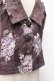 画像4: axes femme / グランブーケ柄レース襟ベスト  ブラウン Y-25-09-16-013-AX-TO-SZ-ZY (4)