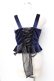 画像3: axes femme / グリッターベロアビスチェ  紺 Y-25-09-16-014-AX-TO-SZ-ZY (3)