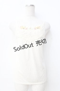 画像1: axes femme / ガーデンキャミ  生成り Y-25-09-16-015-AX-TO-SZ-ZY