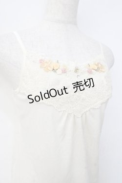 画像4: axes femme / ガーデンキャミ  生成り Y-25-09-16-015-AX-TO-SZ-ZY