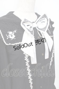 画像4: axes femme POETIQUE / ドリーミーメルヘン柄刺繍ブラウス/Disney  黒 Y-25-09-16-023-AX-BL-SZ-ZY