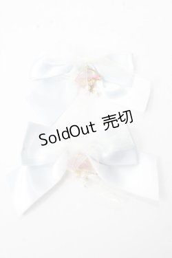 画像1: Amavel / HAT Jerryfish Aquariumリボンクリップ  ピンク Y-25-09-22-001-CA-AC-SZ-ZY