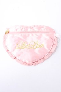 LIZ LISA / ハートポーチ  ピンク Y-25-09-22-006-LO-ZA-SZ-ZT486-F005