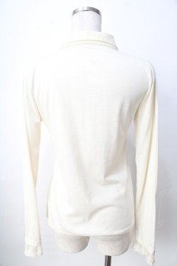 画像2: axes femme / レース使いブラウス風プルオーバー M 生成り Y-25-09-22-044-AX-TO-SZ-ZY
