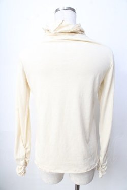 画像2: axes femme / プチローズハイネックカットソー  生成り Y-25-09-22-045-AX-TO-SZ-ZY