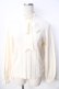 画像1: axes femme POETIQUE / シフォンボウタイ付ニットプルオーバー M 生成り Y-25-09-22-047-AX-TO-SZ-ZY (1)