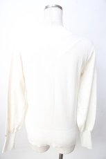 画像2: 【SALE】axes femme / カットアウトハイネックニット F 生成り Y-25-09-22-048-AX-TO-SZ-ZT519 (2)