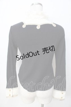 画像2: Angelic Pretty / フリンジボウタイカットソー  黒 Y-25-09-22-074-AP-TO-SZ-ZY