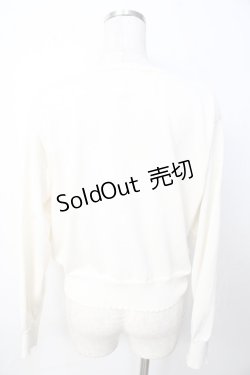 画像2: F＆A / ニットカーディガン  生成り Y-25-09-22-076-LO-TO-SZ-ZY