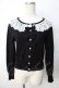 画像1: BABY,THE STARS SHINE BRIGHT / Crown Lace カーディガン  黒 Y-25-09-22-080-BA-TO-SZ-ZY (1)