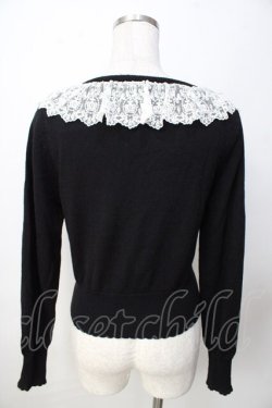 画像2: BABY,THE STARS SHINE BRIGHT / Crown Lace カーディガン  黒 Y-25-09-22-080-BA-TO-SZ-ZY