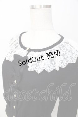 画像3: BABY,THE STARS SHINE BRIGHT / Crown Lace カーディガン  黒 Y-25-09-22-080-BA-TO-SZ-ZY