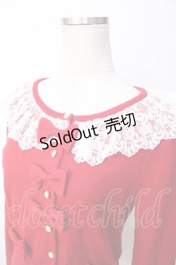 画像3: BABY,THE STARS SHINE BRIGHT / Crown Lace カーディガン  赤 Y-25-09-22-081-BA-TO-SZ-ZY