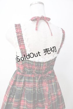 画像5: BABY,THE STARS SHINE BRIGHT / タータンチェックベビードールジャンパースカート  グリーン Y-25-09-22-090-BA-OP-SZ-ZY