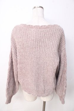 画像2: axes femme POETIQUE / レースアップベロアモール M モカ Y-25-09-22-101-AX-TO-SZ-ZY