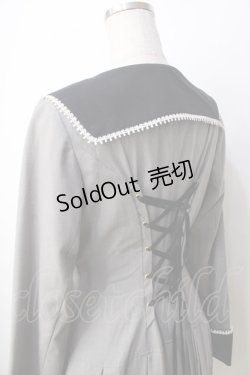 画像5: ALICE and the PIRATES / フローラセーラーワンピース  グレー Y-25-09-22-115-PA-OP-SZ-ZY