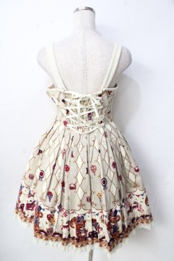 画像2: Angelic Pretty / TOY MARCHジャンパースカート  アイボリー Y-25-09-22-116-AP-OP-SZ-ZY