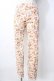 画像1: axes femme / 花柄ストレッチパンツ M オレンジ Y-25-09-22-117-AX-PA-SZ-ZY (1)