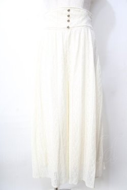 画像1: axes femme / バックレースアップパンツ  生成り Y-25-09-22-119-AX-PA-SZ-ZY
