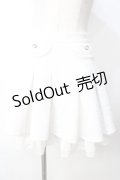 evelyn / ツイードスカート  白 Y-25-09-22-139-LO-SK-SZ-ZY