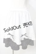 axes femme POETIQUE / フリルエプロンデザインスカート  黒 Y-25-09-22-143-AX-SK-SZ-ZY