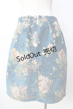 画像2: axes femme / モールゴブラン台形スカート  グリーン Y-25-09-22-148-AX-SK-SZ-ZY