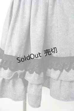 画像3: BABY,THE STARS SHINE BRIGHT / アニバーサリーラメツィードスカート  黒 Y-25-09-22-153-BA-SK-SZ-ZY