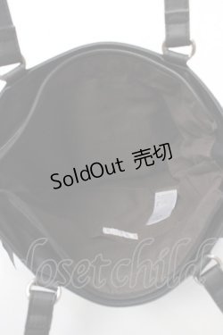 画像3: axes femme POETIQUE / 合皮フリルトートバック  黒 Y-25-09-22-021-AX-BG-SZ-ZY