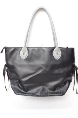 画像2: axes femme / 薔薇封入モチーフ付A4トート  グレー Y-25-09-22-022-AX-BG-SZ-ZY
