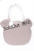 axes femme kawaii / クマ型トートバッグ  ブラウン Y-25-09-22-023-AX-BG-SZ-ZY