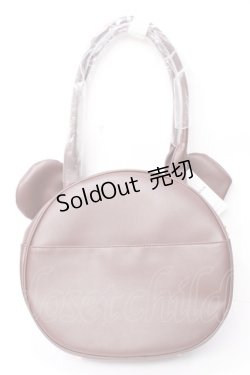 画像2: axes femme kawaii / クマ型トートバッグ  ブラウン Y-25-09-22-023-AX-BG-SZ-ZY