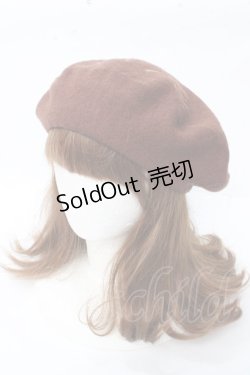 画像2: Emily Temple cute / TAFFYベレー  ブラウン Y-25-09-22-025-ET-AC-SZ-ZY