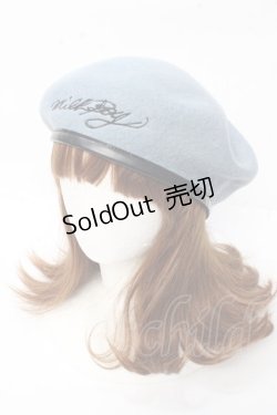 画像1: MILKBOY / MILKBOY ベレー  ブルーグレー Y-25-09-22-027-MB-AC-SZ-ZY