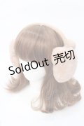 axes femme / クマシルエット耳当て  ベージュ Y-25-09-22-035-AX-ZA-SZ-ZT1008Y