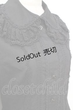 画像4: BABY,THE STARS SHINE BRIGHT / 後ろピンタックブラウス  黒 Y-25-09-25-004-BA-BL-SZ-ZY