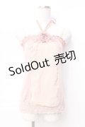 axes femme / 花モチーフキャミソール  ピンク Y-25-09-25-006-AX-TO-SZ-ZY