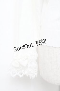 画像3: axes femme kawaii / レーシーフリルニットプル  白 Y-25-09-25-066-AX-TO-SZ-ZI