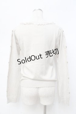 画像2: axes femme / バラ刺繍ニットトップス M ベージュ Y-25-09-25-072-AX-TO-SZ-ZY