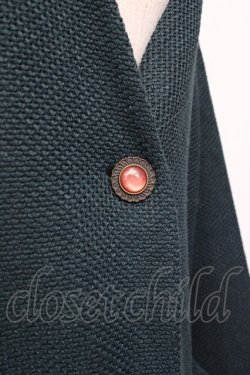 画像3: axes femme / ポケット付ロングコーディガン M Bグリーン Y-25-09-25-079-AX-TO-SZ-ZY
