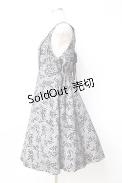 画像2: axes femme / 柄入りチェックジャンスカ M 黒 Y-25-09-25-084-AX-OP-SZ-ZI