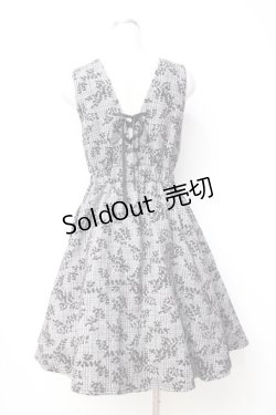 画像3: axes femme / 柄入りチェックジャンスカ M 黒 Y-25-09-25-084-AX-OP-SZ-ZI