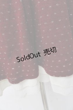 画像4: axes femme / スタンドブロッキングチュニ M アカ Y-25-09-25-088-AX-OP-SZ-ZI